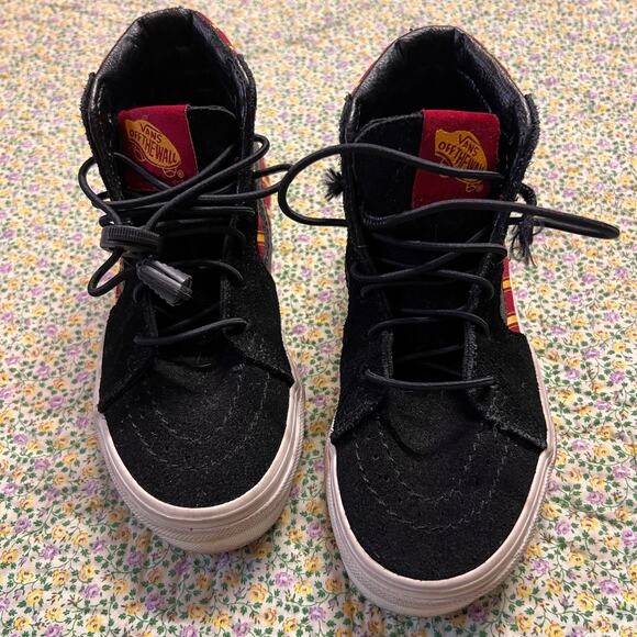 VANS HARRY POTTER LEATHER/SUEDE HIGH TOP SHOES SIZE 12.5 - Picture 2 of 6